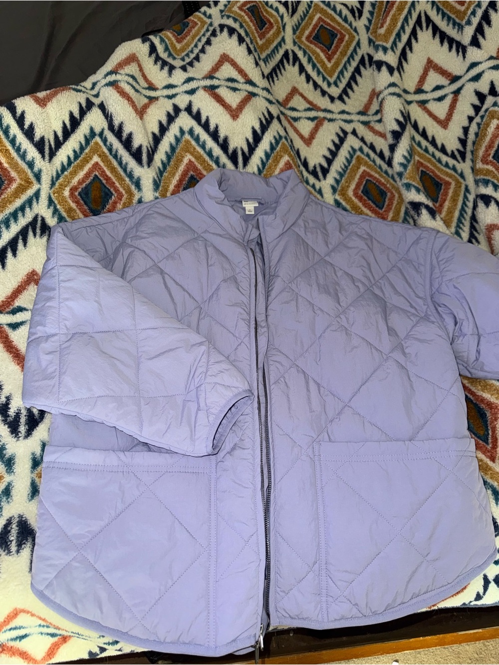 all in motion Lavender Quilted Puffer Jacket